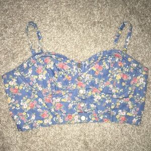 Forever 21 Floral Crop Top!